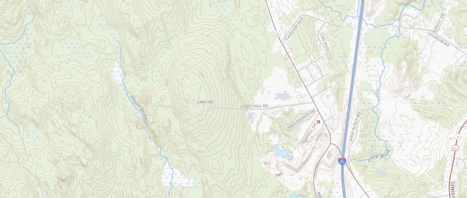 Libby Hill GIS Topo Map