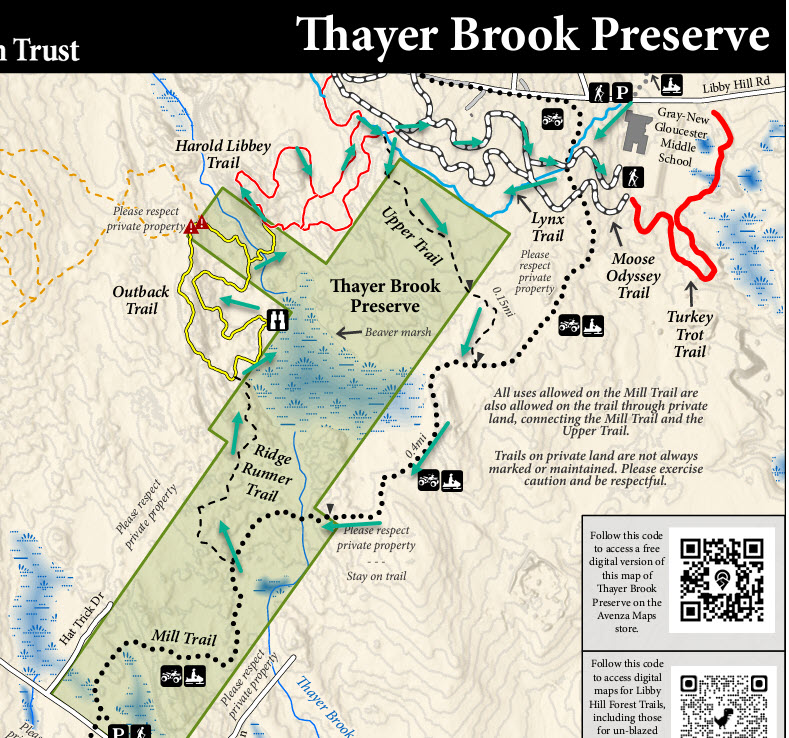 Hike of Libby Hill and Thayer Brook Trails – Oct 1- 9 am
