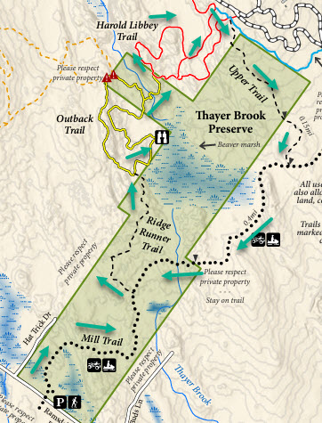 Hike of Thayer Brook and Libby Hill Trails – Oct 29- 9 am